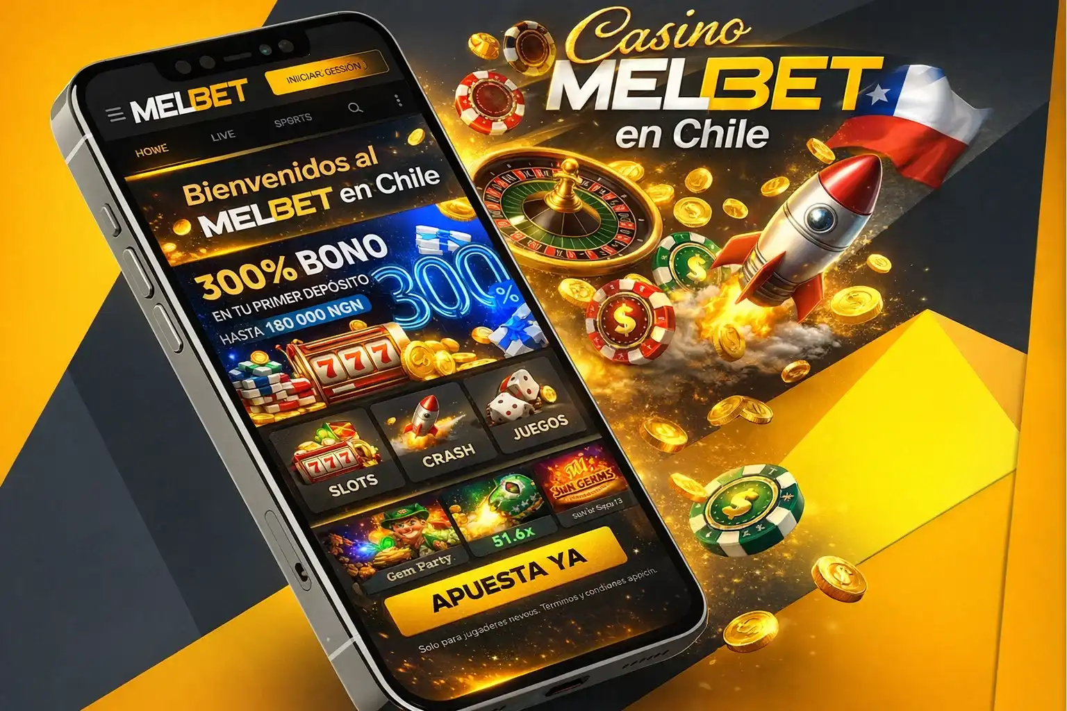 Melbet Chile Casino Online